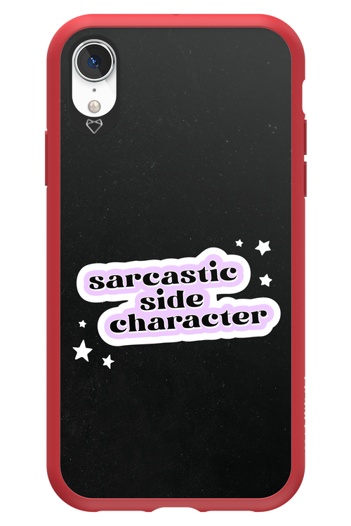 Sarcastic Black - Apple iPhone XR