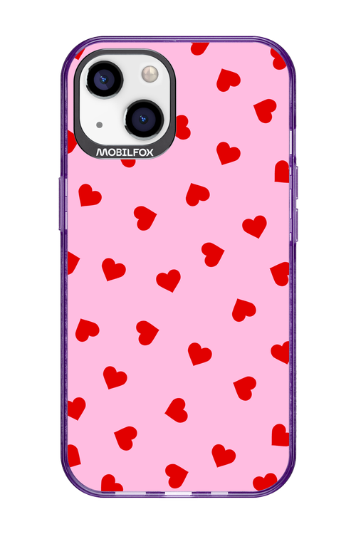 Sprinkle Heart Pink - Apple iPhone 13