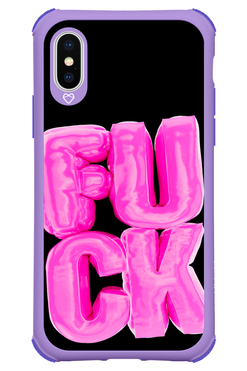 F*ck Black - Apple iPhone XS