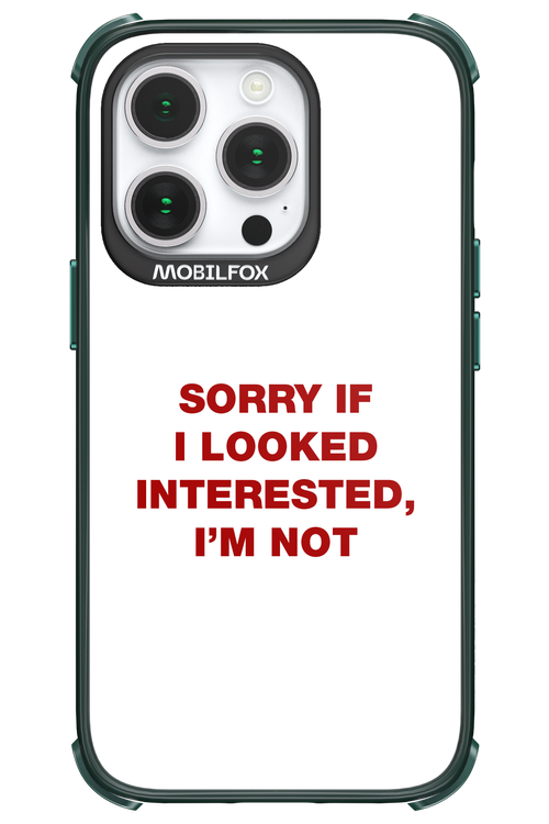 I'm not - Apple iPhone 14 Pro