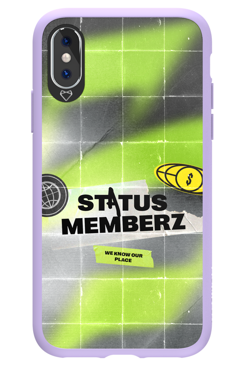 Status Memberz - Apple iPhone XS
