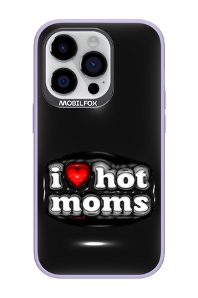 I love hot moms puffer - Apple iPhone 14 Pro