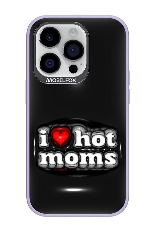 I love hot moms puffer - Apple iPhone 14 Pro