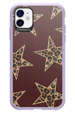 Wild Stars Burgundy - Apple iPhone 11