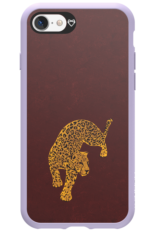 Burgundy Leopard - Apple iPhone 7