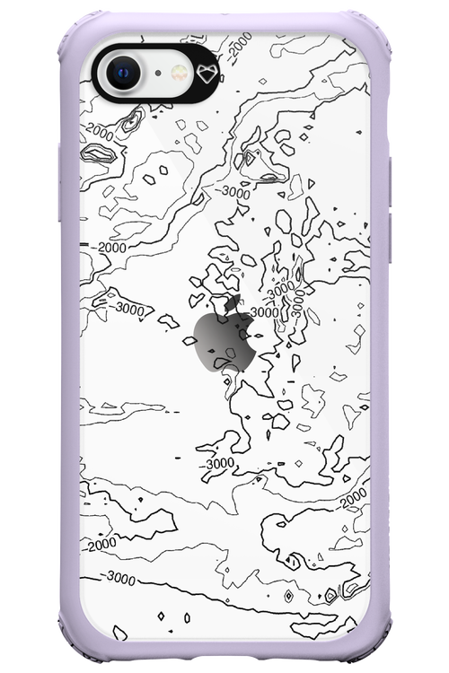 Contour Map - Apple iPhone SE 2020