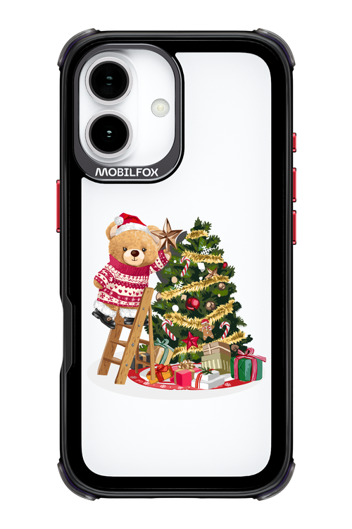 Christmas Bear (Transparent) - Apple iPhone 17