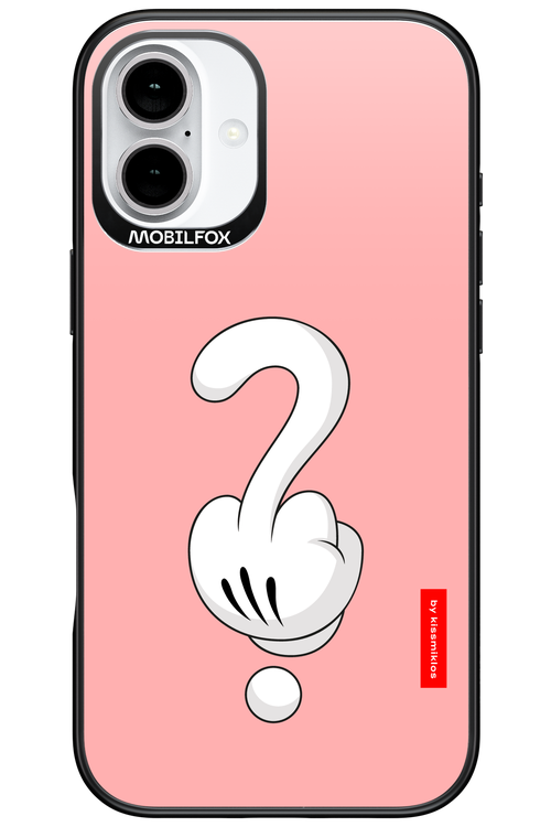 Fuck Hand (Pink) 2.0 - Apple iPhone 16 Plus