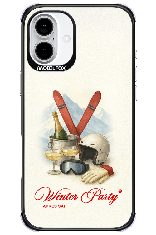 Winter Ski Party - Apple iPhone 16 Plus