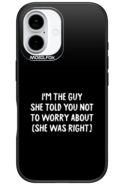 She was right 2.0 - Apple iPhone 16