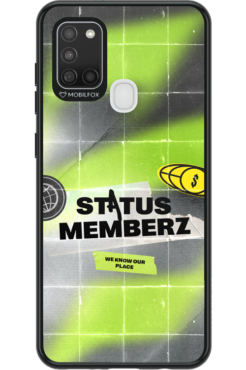 Status Memberz - Samsung Galaxy A21 S