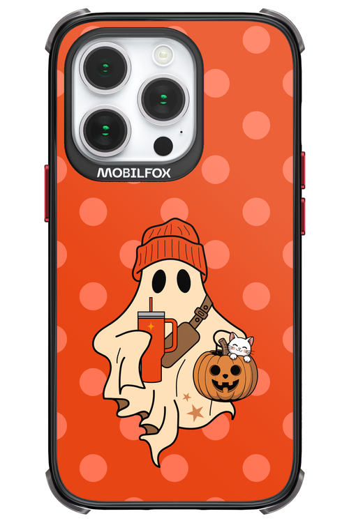 Ghost Girl (Orange) - Apple iPhone 14 Pro