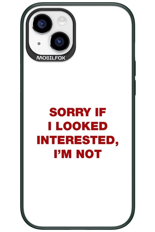 I'm not - Apple iPhone 15 Plus