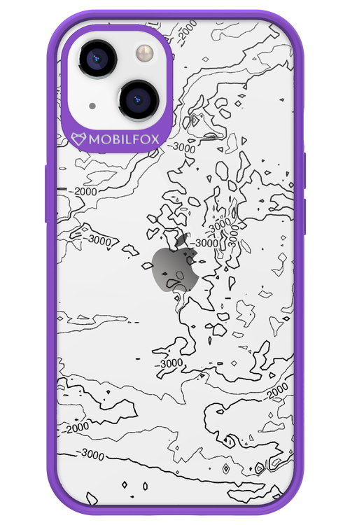 Contour Map - Apple iPhone 13