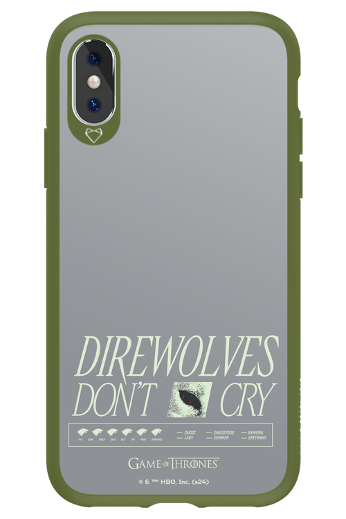 Direwolves Don’t Cry - Apple iPhone X