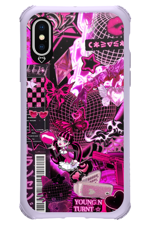 Pink Cyber - Apple iPhone X