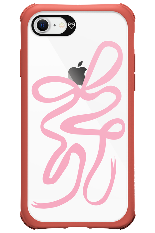 Pink Bow - Apple iPhone 8