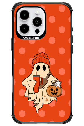 Ghost Girl (Orange) - Apple iPhone 16 Pro Max