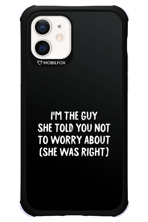She was right 2.0 - Apple iPhone 12