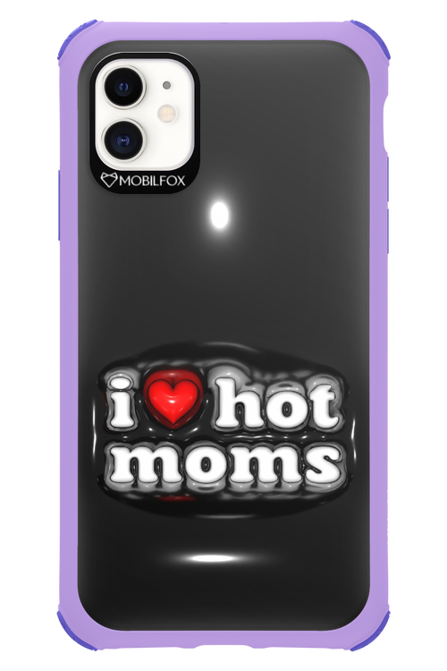 I love hot moms puffer - Apple iPhone 11