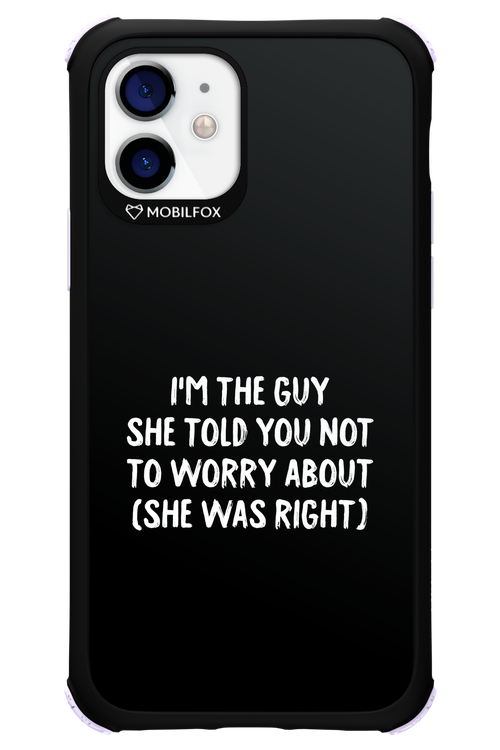 She was right 2.0 - Apple iPhone 12