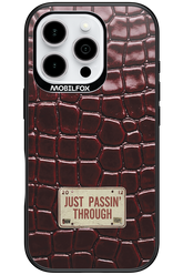 Just passin through 2.0 - Apple iPhone 16 Pro