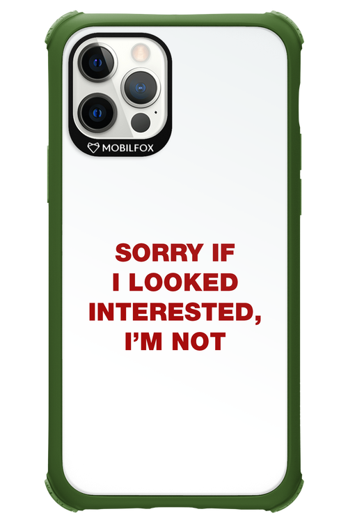 I'm not - Apple iPhone 12 Pro