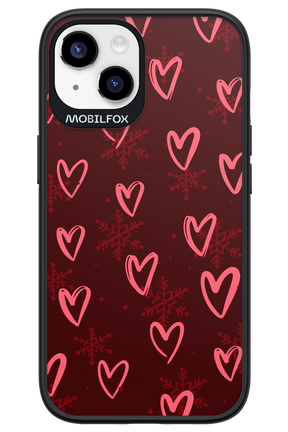 Christmas Hearts - Apple iPhone 14