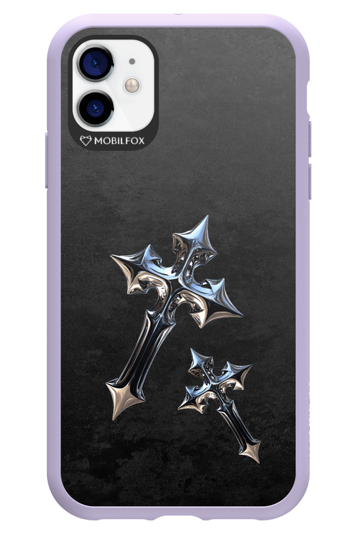 Chrome Crosses - Apple iPhone 11