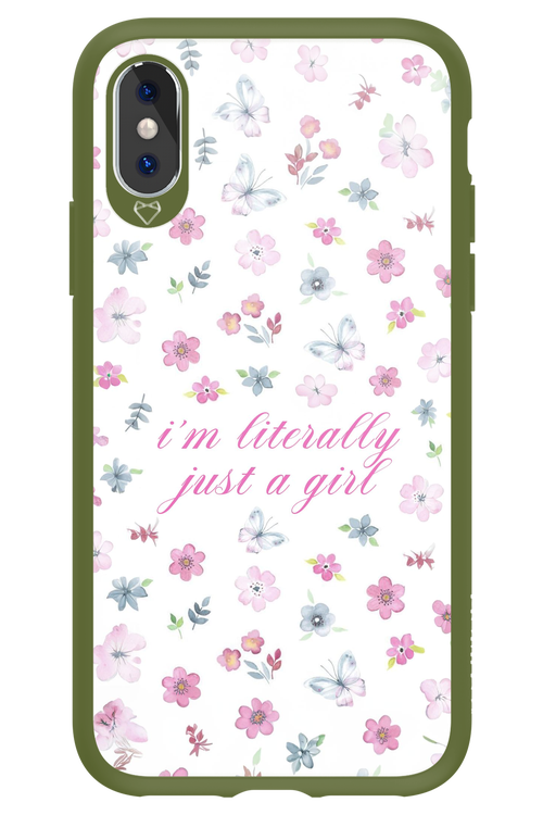 Just a girl pink 2.0 - Apple iPhone X