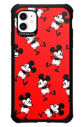 Iconic Mouse (red pattern) - Apple iPhone 11