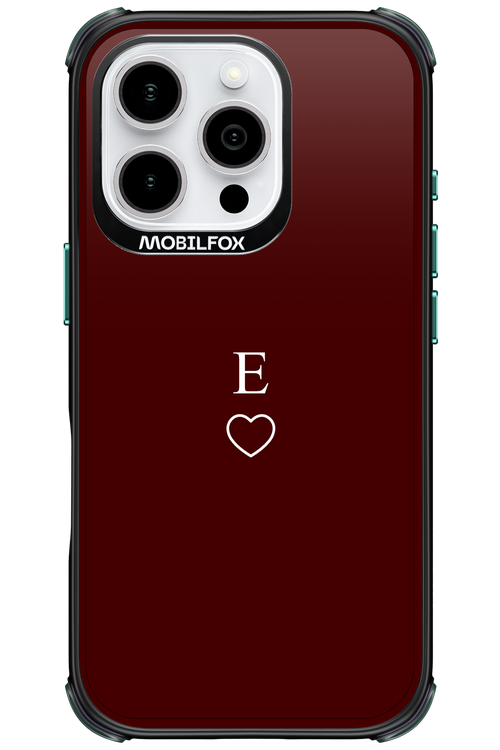 E Burgundia 2.0 - Apple iPhone 16 Pro