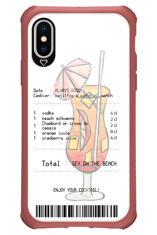 sex on the beach cocktail - Apple iPhone X