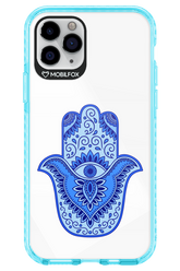 Hamsa Blue - Apple iPhone 11 Pro