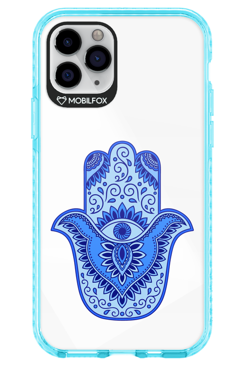 Hamsa Blue - Apple iPhone 11 Pro