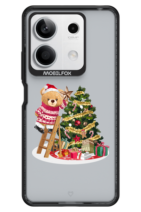 Christmas Bear (Transparent) - Xiaomi Redmi Note 13 5G