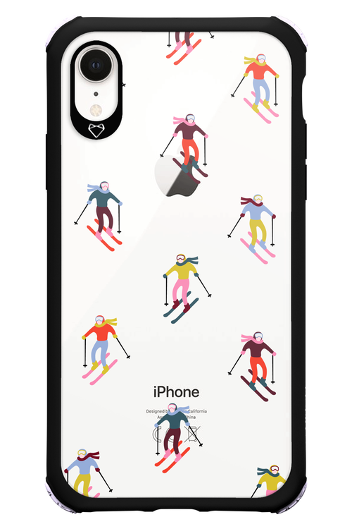 Snow Motion (Transparent) - Apple iPhone XR