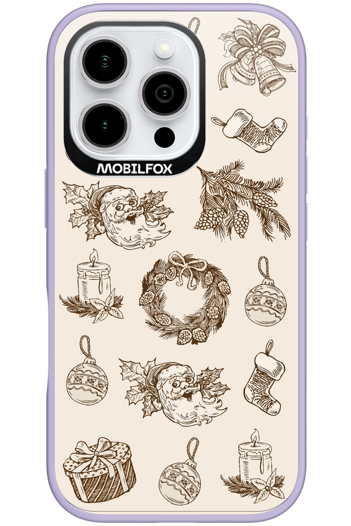 Christmas Paper - Apple iPhone 16 Pro