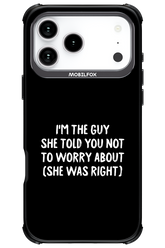 She was right 2.0 - Apple iPhone 17 Pro Max