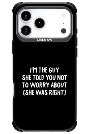 She was right 2.0 - Apple iPhone 17 Pro Max