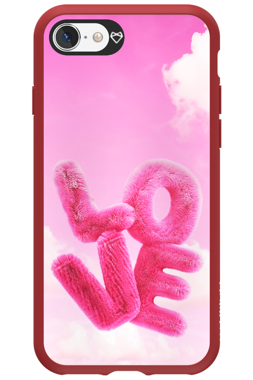 Pinky Love Clouds - Apple iPhone SE 2020