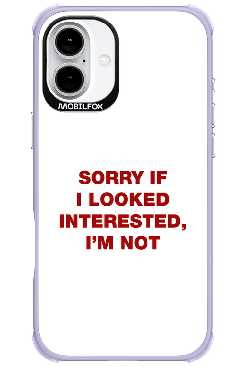 I'm not - Apple iPhone 16 Plus