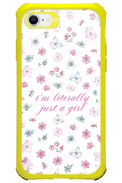 Just a girl pink - Apple iPhone 8