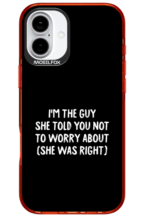 She was right 2.0 - Apple iPhone 16 Plus