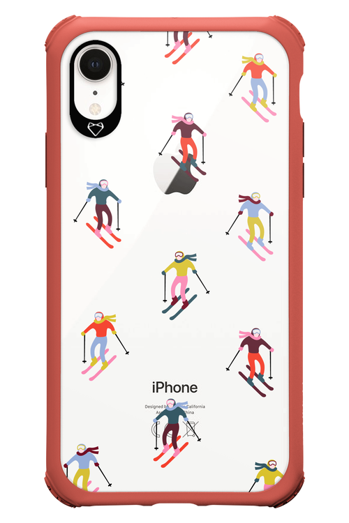 Snow Motion (Transparent) - Apple iPhone XR