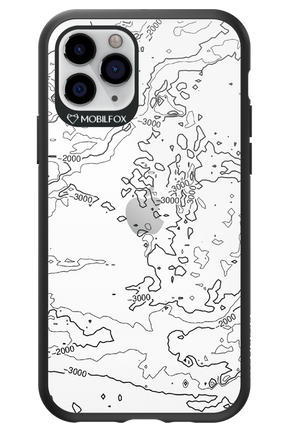 Contour Map - Apple iPhone 11 Pro