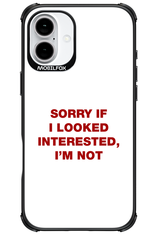 I'm not - Apple iPhone 16 Plus