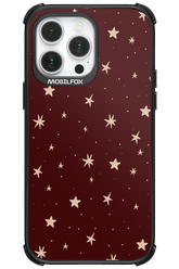 Burgundy Stars - Apple iPhone 14 Pro Max