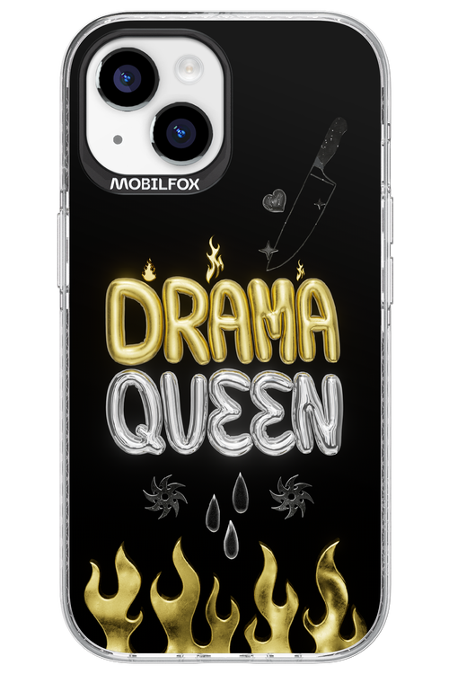 Drama Queen Black - Apple iPhone 15