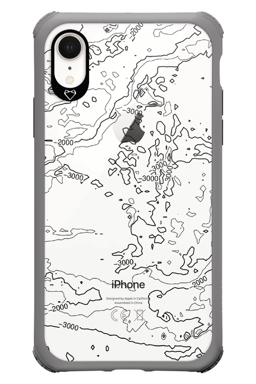 Contour Map - Apple iPhone XR